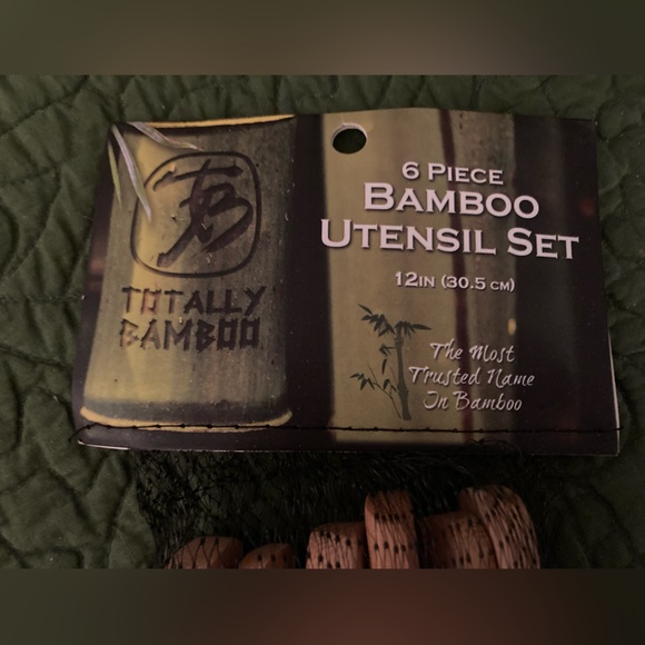 NWT Totally Bamboo 6-Piece Utensil Set - Picture 2 of 3